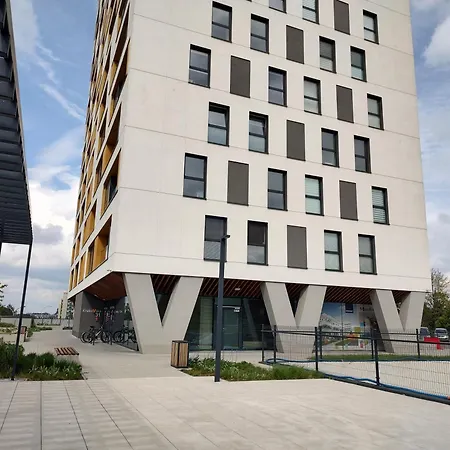 New Krakowska - Przestronny, Z Widokiem, Czysto, Parking, Balkon Apartament *