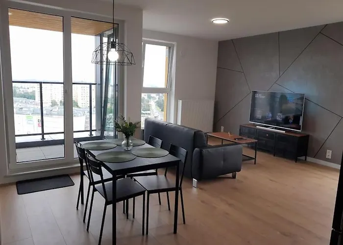 New Krakowska - Przestronny, Z Widokiem, Czysto, Parking, Balkon Lägenhet Rzeszów