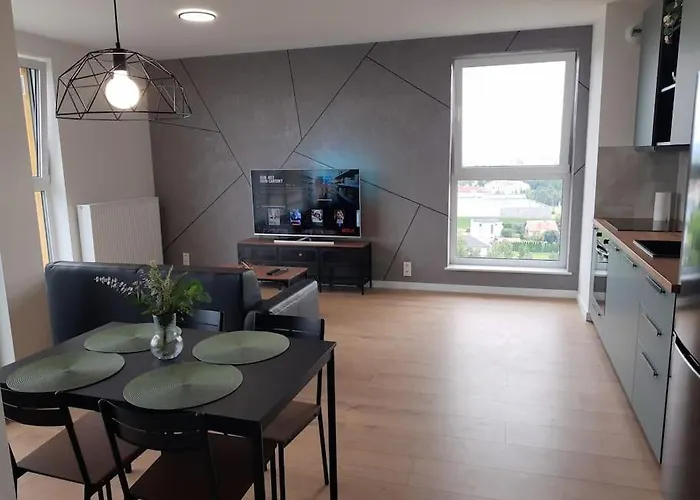 New Krakowska - Przestronny, Z Widokiem, Czysto, Parking, Balkon Lägenhet *