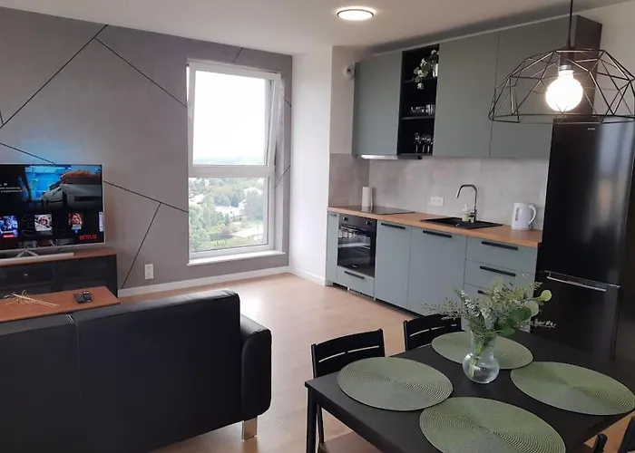 New Krakowska - Przestronny, Z Widokiem, Czysto, Parking, Balkon